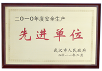 武汉车都建设投资有限公司获2010年度武汉市安全生产先进单位奖