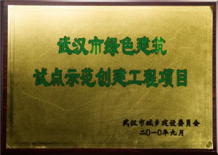 2010年武汉市绿色建筑试点示范光剑工程项目