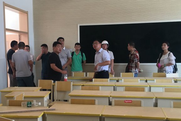 区领导带队调研公司在建工程