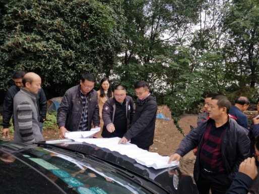 纱帽大道现场踏勘顺利推进