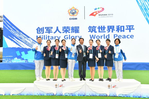 车物小花  军运绽放