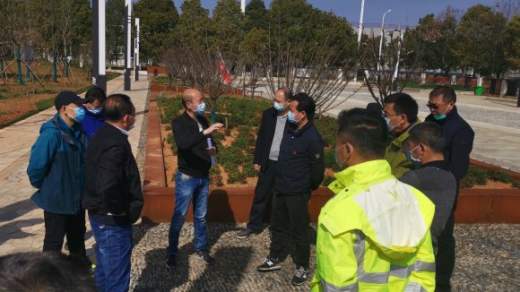 王洋调研备汛及建设项目准备工作