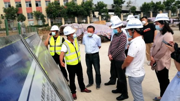 政协领导调研马影河综合整治工程