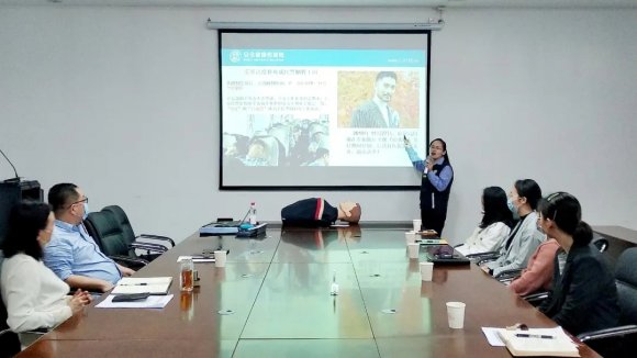 车都投资控股公司开展员工健康知识讲座