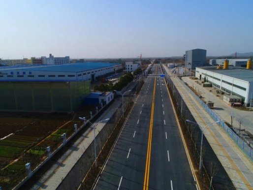 金发路、金泰路建设项目顺利完工！