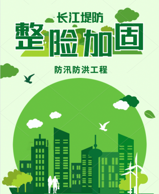 长江干堤汛后整险加固工程顺利通过验收
