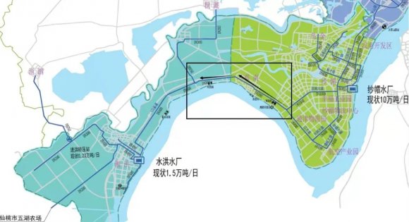 汉南103省道供水管道正式通水