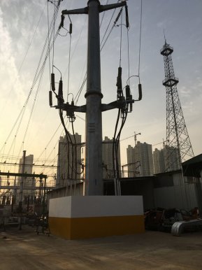 三角湖变电站110KV进线工程圆满完工送电