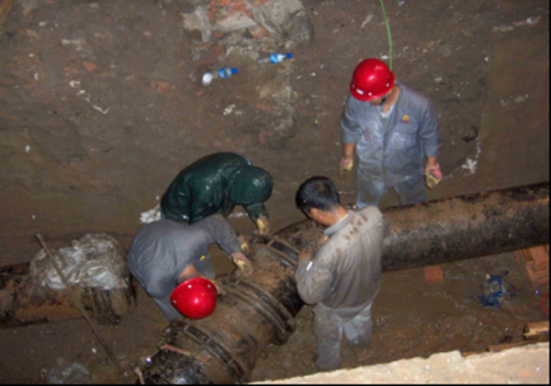 三环西综合改造工程孟家铺立交中压天然气管道完成迁改顺利接驳通气